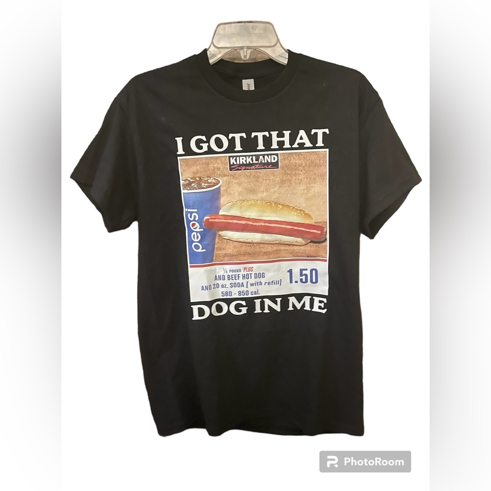 Kirkland Hotdog Advert Tee - Adult Medium